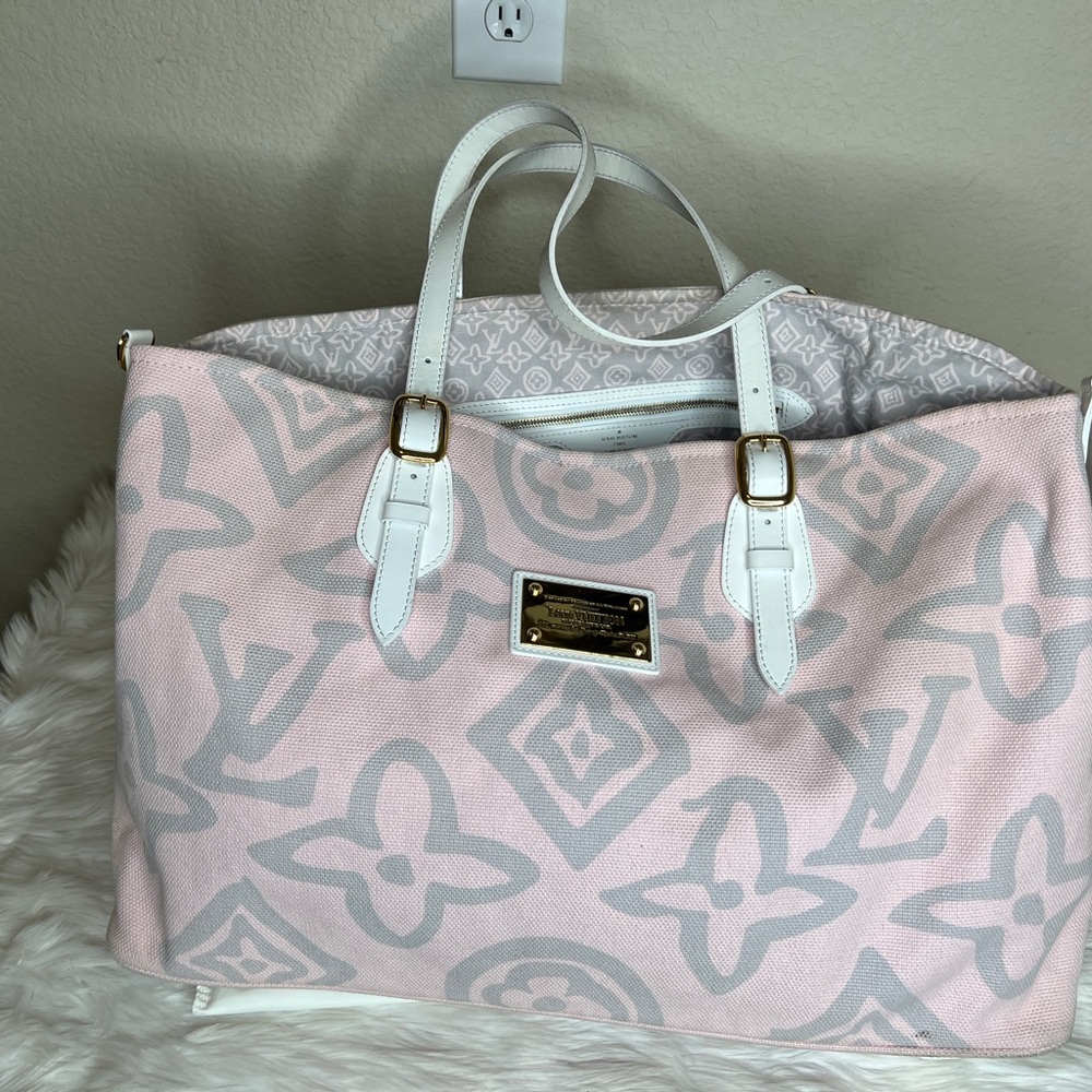 Louis Vuitton Tahitienne Tote Rose GM